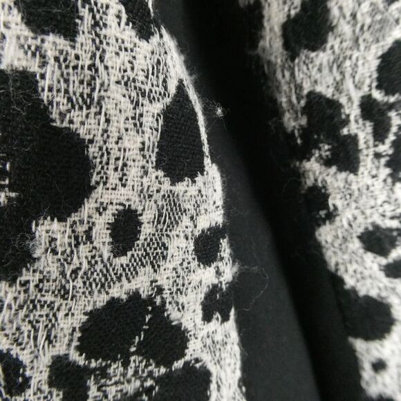 Lafayette 148 New York Tailored Wool Blend Animal Print Full Zip Up Blazer 16 - Picture 6 of 11